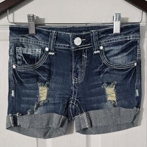 Women's Almost Famous Jean Shorts Sz 0